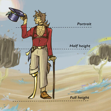 Character height chart